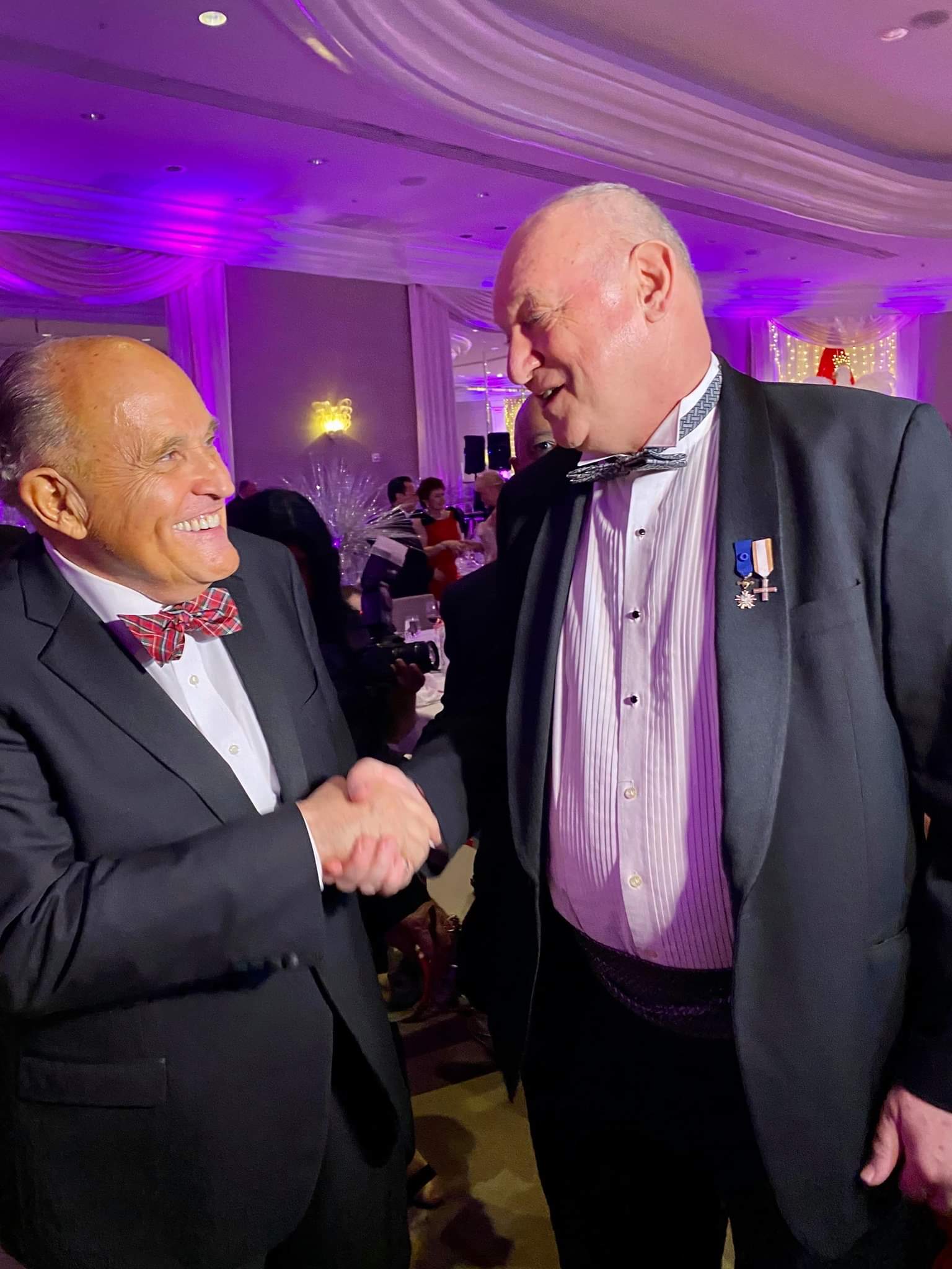 Rudy Giuliani i Zygmunt Staszewski